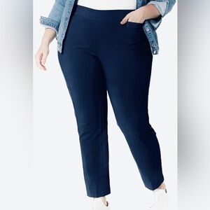 Super Stretch Millennium Welt Pocket Pull Pant, Briggs New York, Women's Plus 20